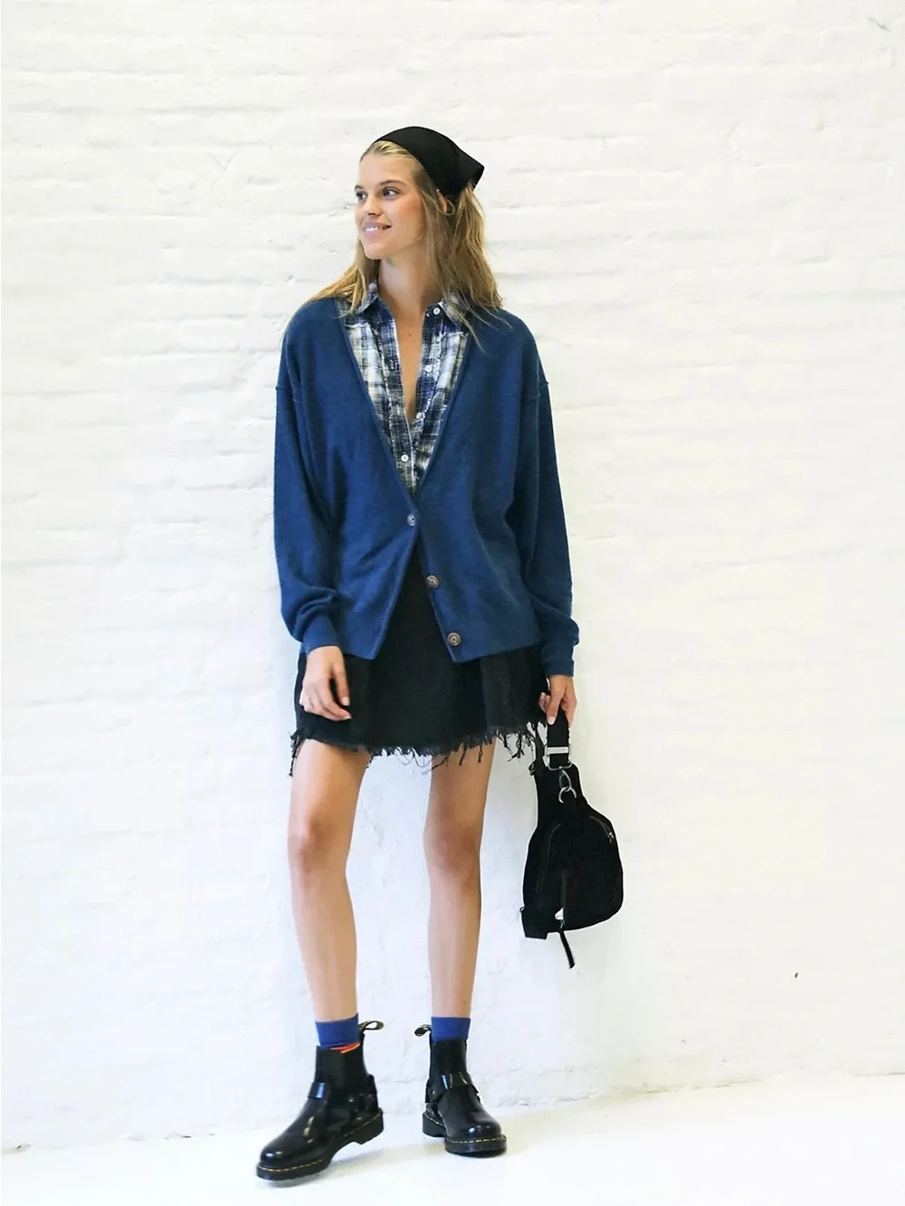 Free People School Boy Cashmere Cardi